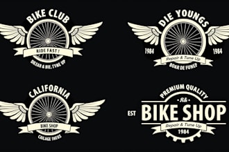 design outstanding bike shop logo