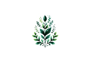 do botanical logo with full branding