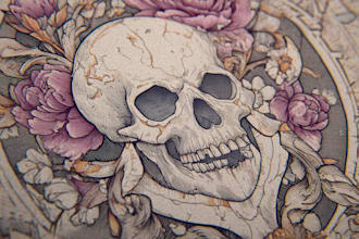 create traditional or old school style tattoo flash design