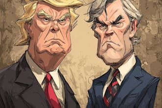 create unique and expressive cartoon caricatures