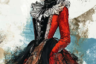 draw fashion illustration , sketch , model