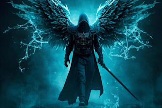 do fantasy book cover design, thriller book cover