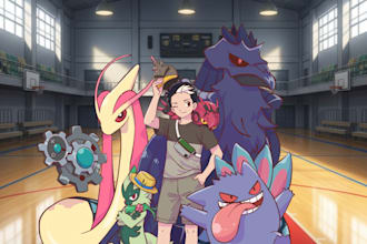 draw you as your favorite  great pokémon trainer