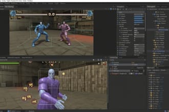 develop unity 3d game development, educational game and horror game