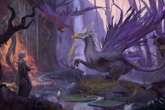 illustrate your mythical dreams or spiritual visions