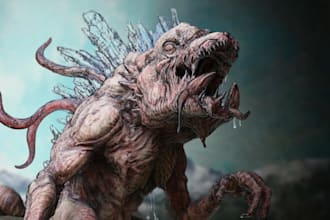 horror or fantasy monster or creature for you