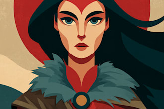 do a vector portrait for you