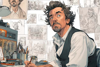 comic book professional artist