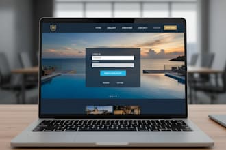 create a stunning mobile friendly hotel website with booking system