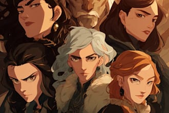 do fantasy and fantasy character design