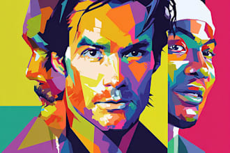 draw an awesome wpap pop art