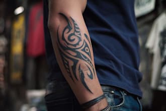 do a original polynesian and tribal tattoo design