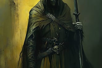 fantasy horror and fantasy horror character