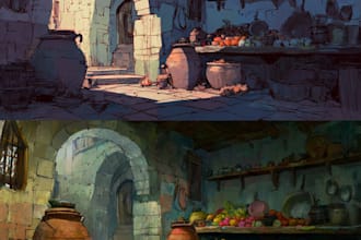 environment concept art landscape design