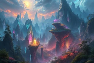 draw a natural landscape and background illustration