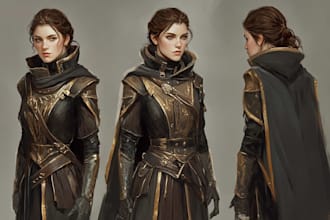 do illustrate fantasy and concept art