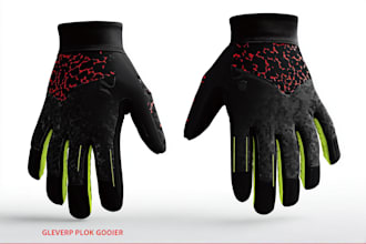 design racing gloves, cycling gloves and all kind of gloves