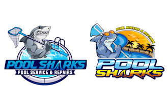 design luxury pool cleaning logo for your company