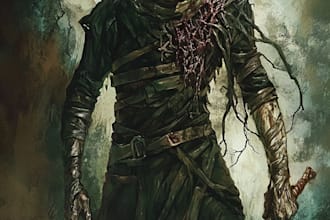 do horror concept art for games and animation or movies
