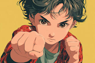 do an anime or comic character