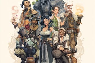 create you dnd or ttrpg character