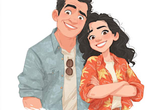 do disney cartoon portrait