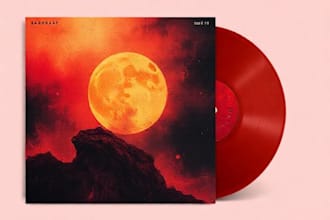 design album or single cover art