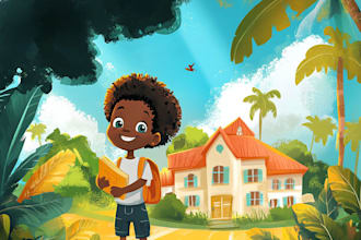 draw children book illustrations