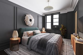 stage your house interior photo, virtual renovation for old property, kids room