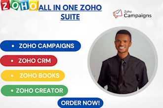 setup zoho books accounting, bookkeeping and book migrations