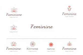 design feminine  logo for you