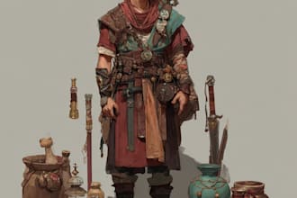 make fantasy dnd character