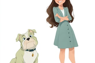 draw pet portrait with disney style