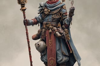 dnd, fantasy character and dnd character