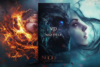 design fiction and fantasy book and ebook cover design