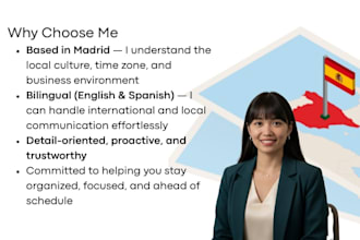 be your buyer and remote assistant in spain
