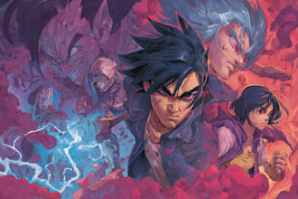 draw comic book cover