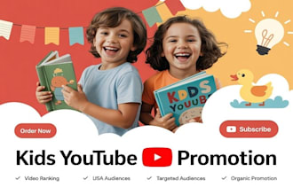 do kids youtube video promotion