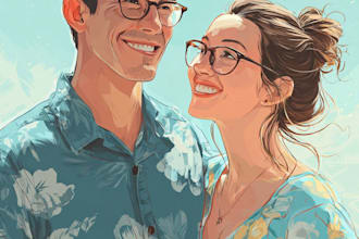 draw a wonderful family portrait