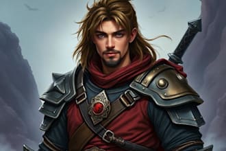 illustrate your dnd character portrait
