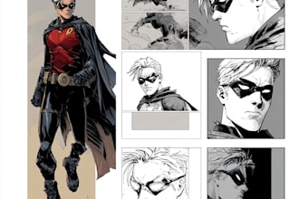 do superhero comic page superhero character for comics