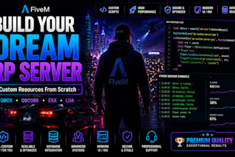 design fivem  scripts for your server