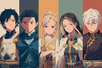 draw any character for you