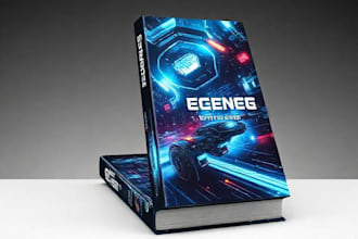 design sci fi book cover