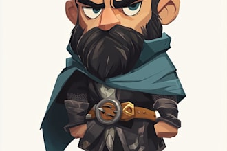 design 2d game character