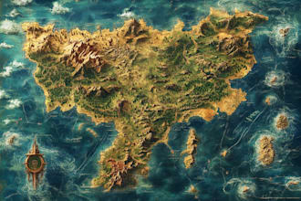 make your fantasy map