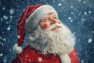 create christmas illustrations for you