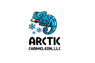 design a creative and colorful chameleon logo for your brand