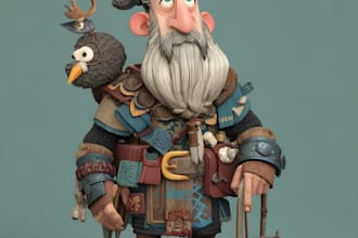 draw custom weapon for your project, character, or game
