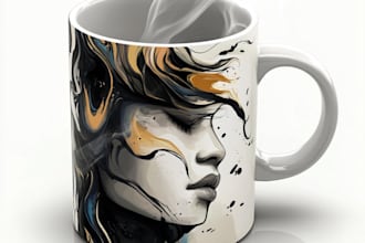 design awesome custom mug design